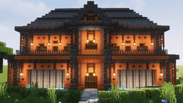 I finished the Acacia mansion what do you think? feedback and suggestions are welcome!