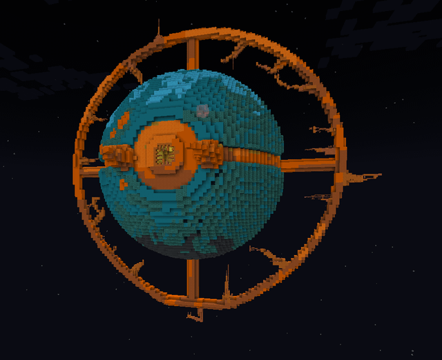 I made Unicron from the 1986 Transformers Movie in Minecraft!