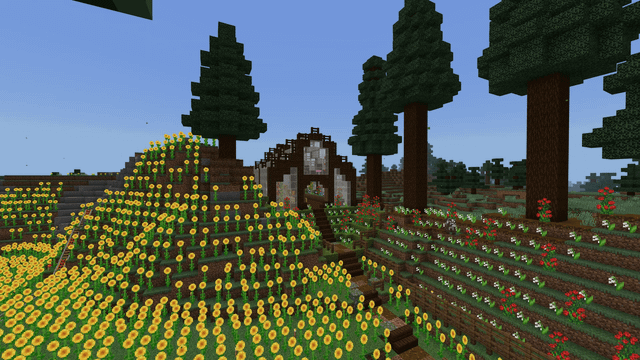 I finally built something on my world spawn. What do you think of my greenhouse?