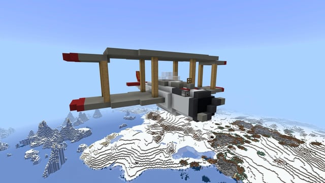 I made a biplane