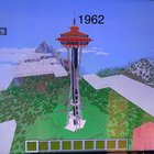 I built the history of the Space Needle in Minecraft