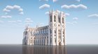 [Modded] A Westminster Abbey inspired Cathedral I've been working on in the past few days. (The mods used are: Create, Copies and Cats, Chipped, and Supplementaries Squared) 