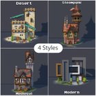 Same house, 4 styles