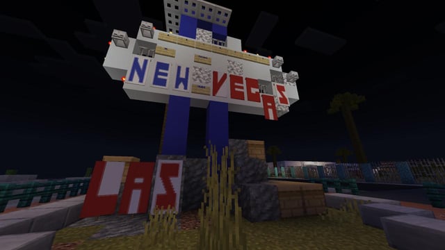 My recreation of fallout new Vegas in Minecraft.