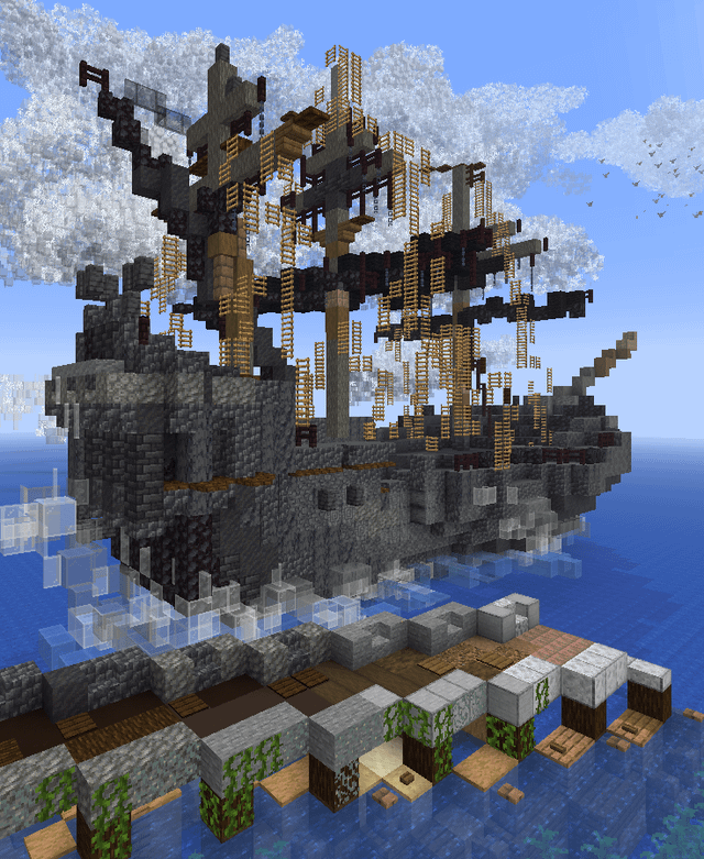 I recreated the Black Pearl, opinions?