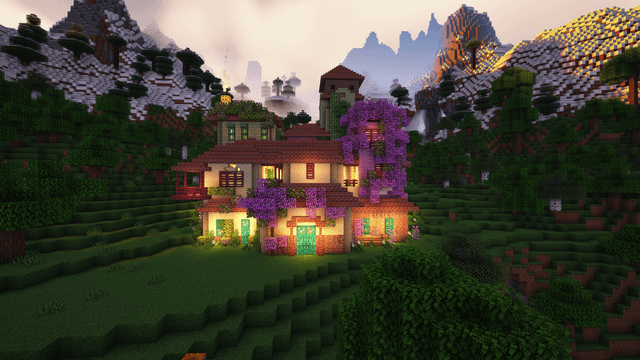 I built the House from Encanto in Minecraft