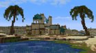 I built a bizarre bazaar in my oasis village