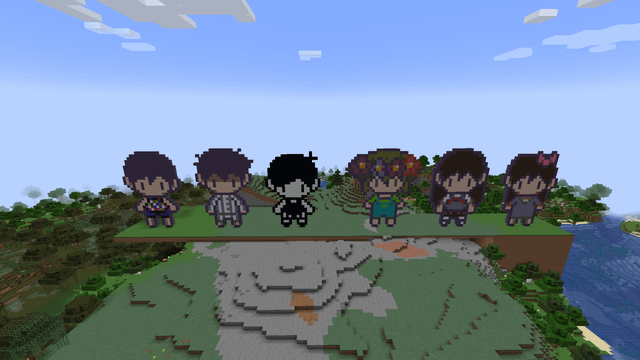 I built the OMORI characters