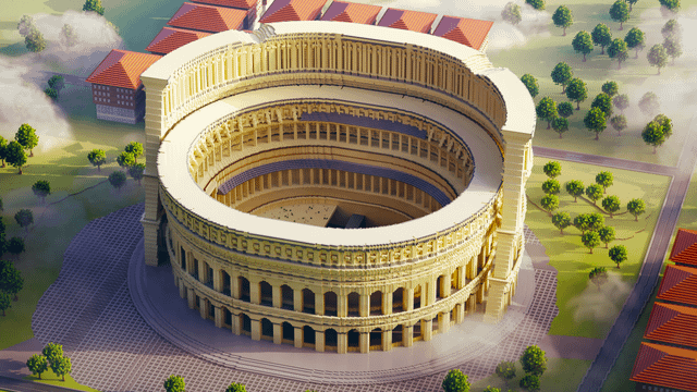 I recreated the Colosseum