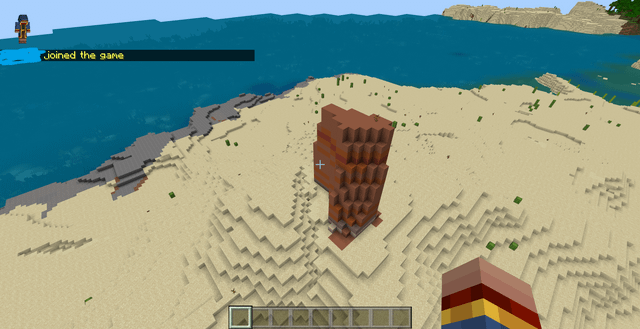 i think i found the smallest mesa biome