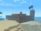 Small 1400s themed fort I built for my fictional Minecraft Empire. What do y’all think?