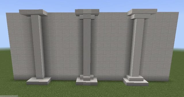 I’m planning to make a museum, but I don’t know what of pillar to use.