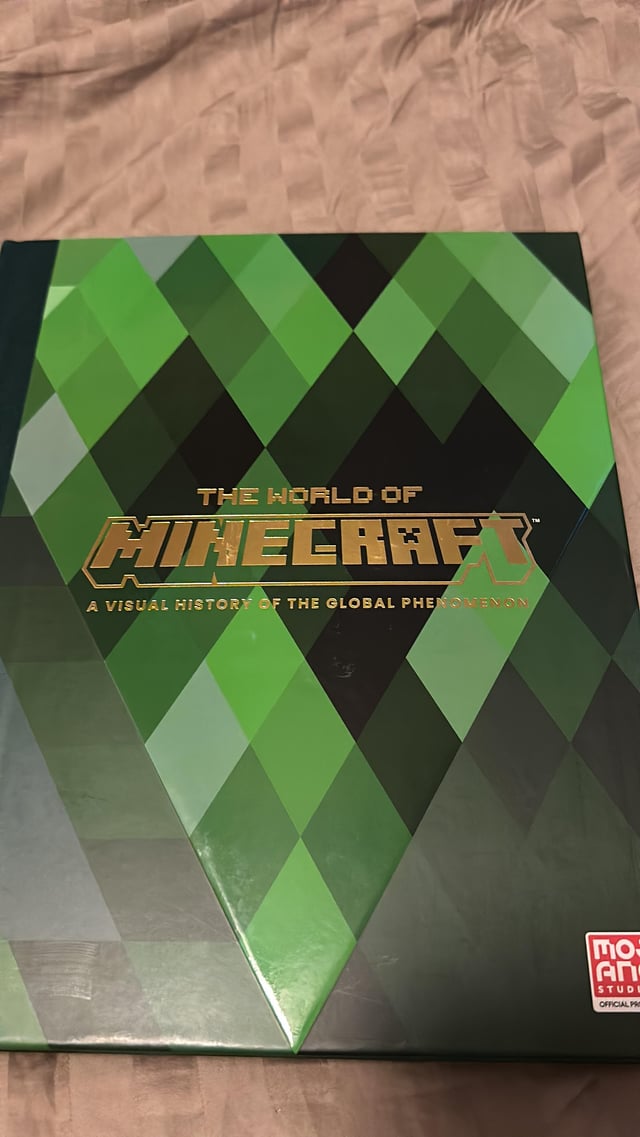 Question for those of you who ordered a World of Minecraft book