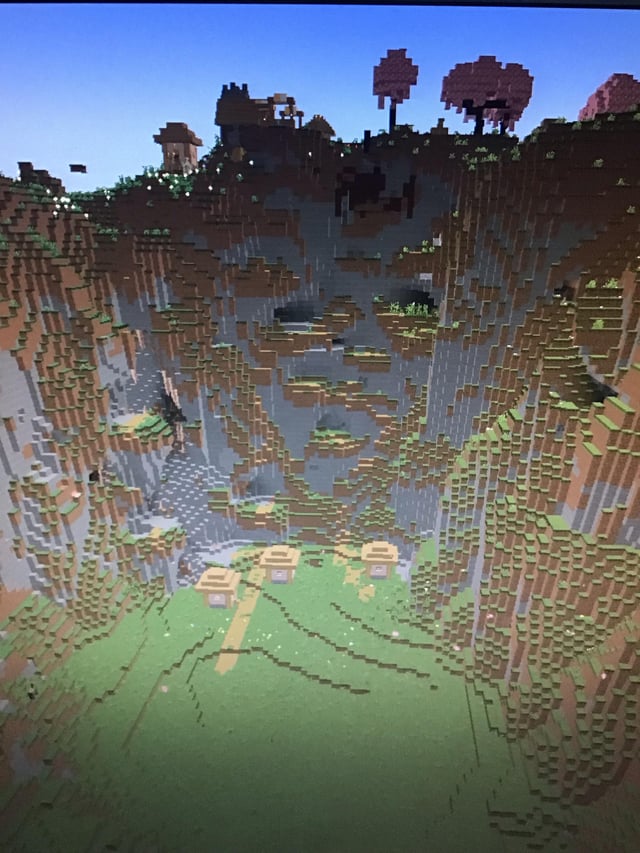 Village in a hole maybe idk