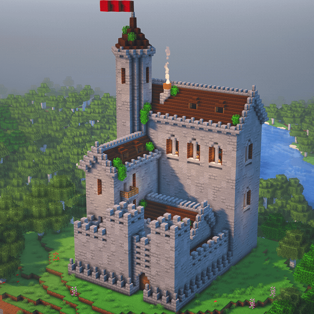 I Built a Survival Castle