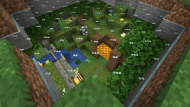 I built a cute underground honey farm and I’m quite proud of it!