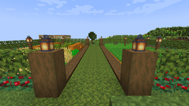 I made this little crop zone for my survival