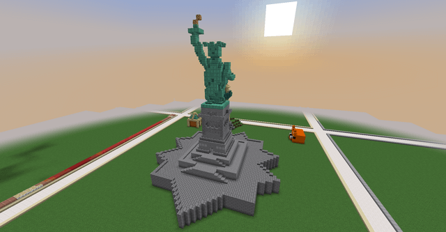 I made a Statue of Liberty, what do you think ?