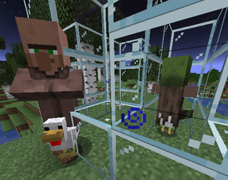 Villager jockeys and full grown zombie villager jockeys are obtainable in vanilla minecraft