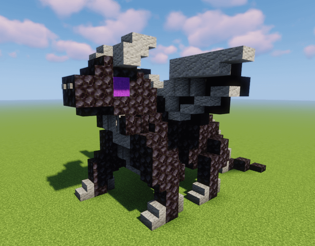 I made a Baby Ender Dragon