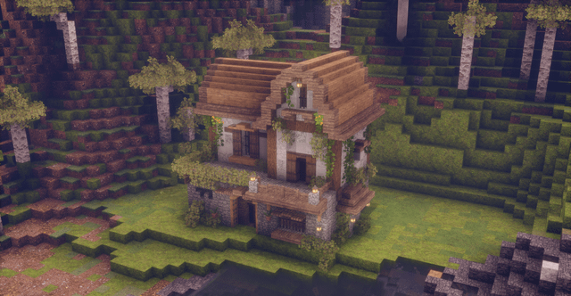 Cozy little medieval house