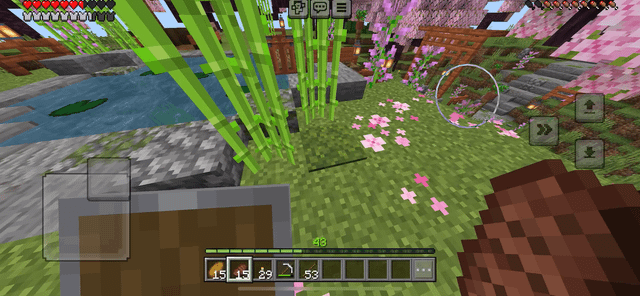 So I found a way to plant sugar canes without the water ruining the build (in bedrock of course not sure for Java)