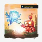 Copper Golem and Allay fanart