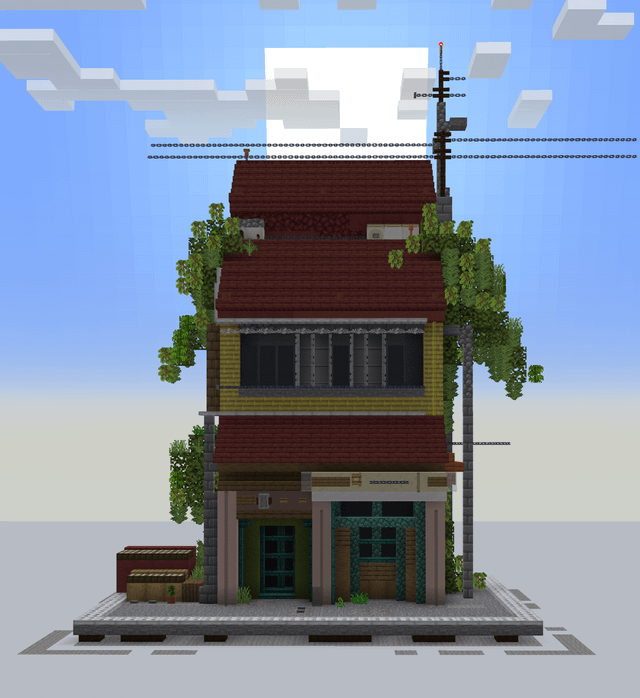 Small japanese house project that I've made lately, what do you think about it?