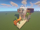 I love different ideas for base, so made a earth llama house,