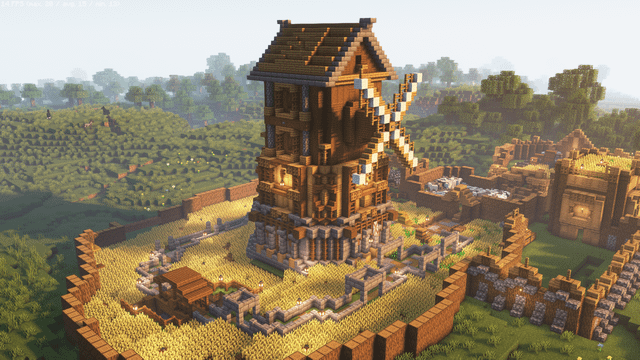 I Have Completed My Mill In My Survival World