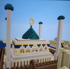 I built a large mosque for my desert capital.