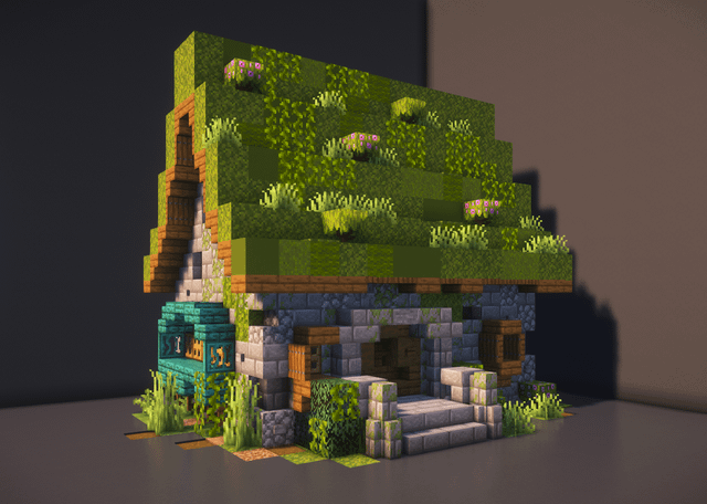 Mossy house