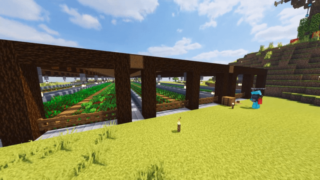 I have built a farm in Minecraft survival. Please, give me your opinion about it ! (I also very enjoyed myself about making the timelapses, hope you will enjoy it !)