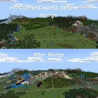 Merged my 10 Year old World with my 5 Year old Current world!
