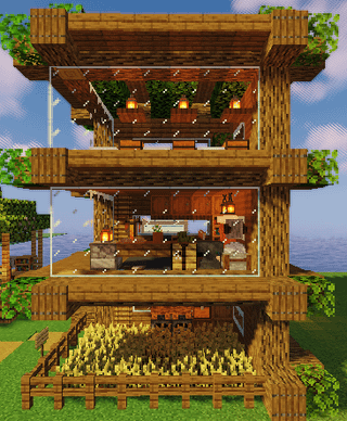 i made a house for my friends