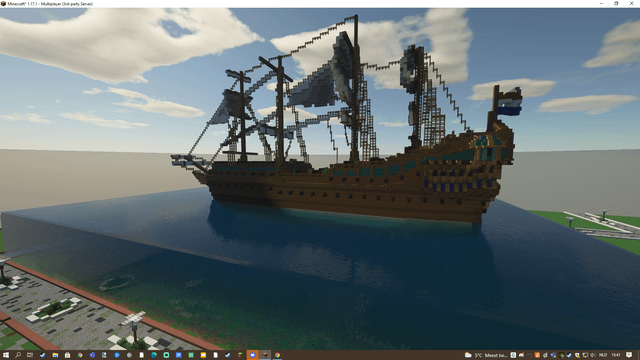 i tried buildig a gaint ship hope you guys like it :D