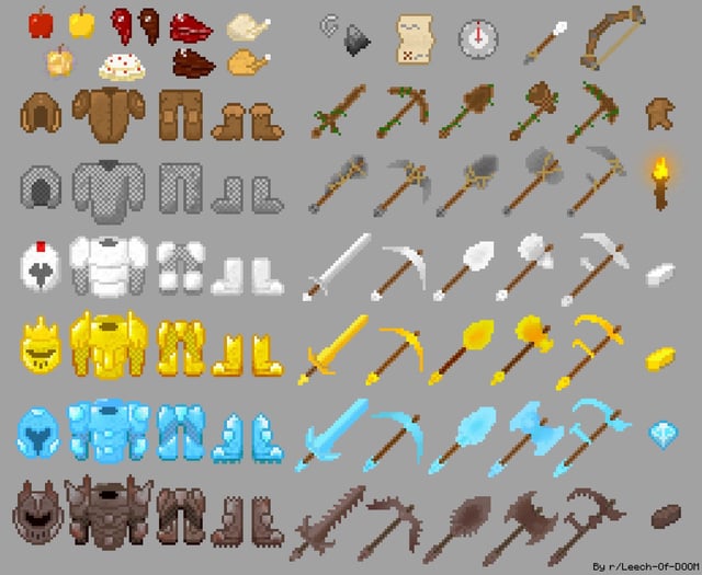 I attempted at making my own texture pack!