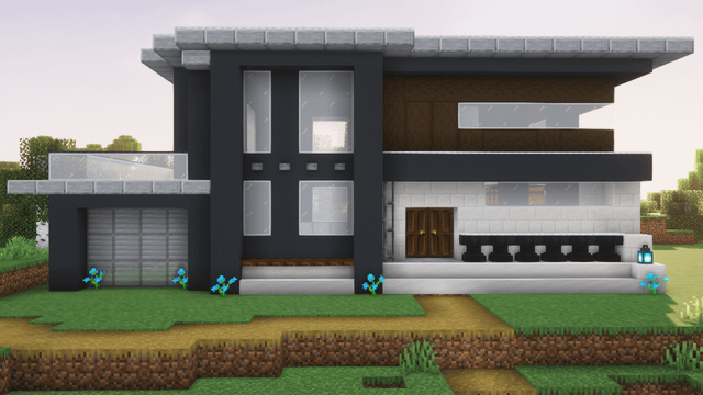 I made a simple gray concrete house what do you think? feedback and suggestions are welcome!