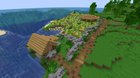Progress on my jungle village (fisherman's hut and farm). Let me know what you think