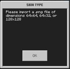 Struggling to wear a minecraft skin? Bedrock edition