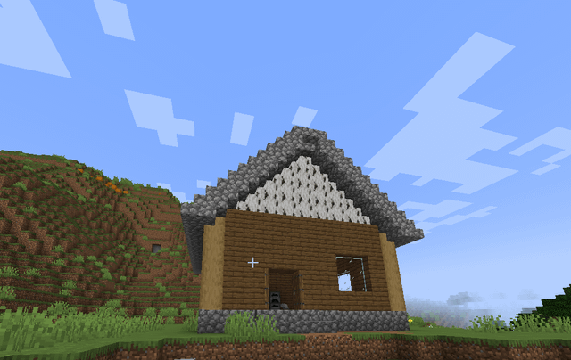 Im trying to make the ugliest house i can, any suggestions?