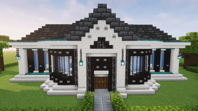 I made some changes to the large house design i think it looks better this way , Hope you all like it, feedback and suggestions are welcome!