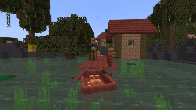 I made a Mangrove Swamp Village based on the 1.19 Snapshot that was released today