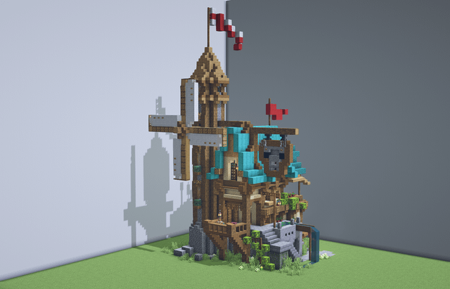 I wanted to build something medieval meets steampunk ... what do you guys think?