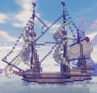 I built the mayflower in minecraft, wdygt?