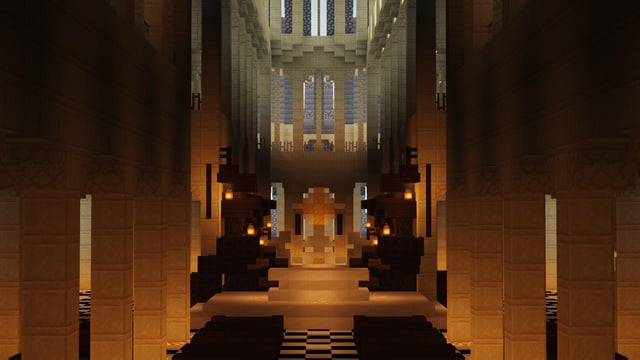 Inside view of my cathedral (Notre Dame)