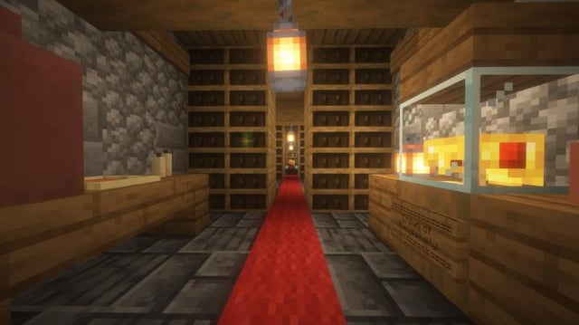 interior of my library