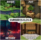 I made some more cursed Minecraft images! Leave a comment with the one you think is the most cursed!