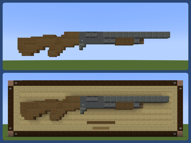 I built this shotgun as a decoration for one of my projects. What do you think of it?