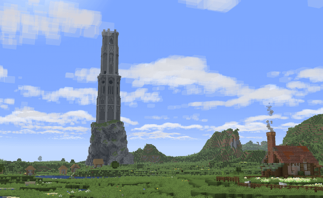 I made a tower (inspired by divine tower in Elden Ring)